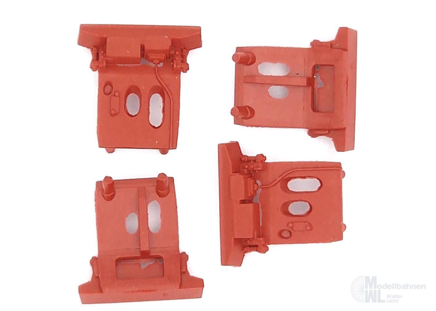 Märklin Ersatzeile E129979 - ERSATZTEIL: Indusi rot 4 St